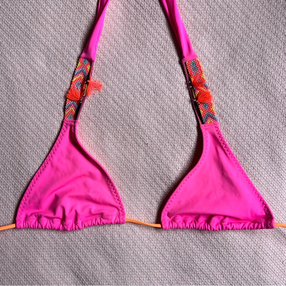 Victoria’s Secret neon bikini top